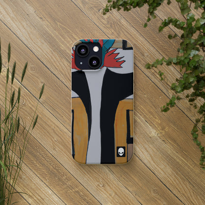 "Explorando el equilibrio y los patrones en el arte abstracto" - The Alien Eco-friendly Cases