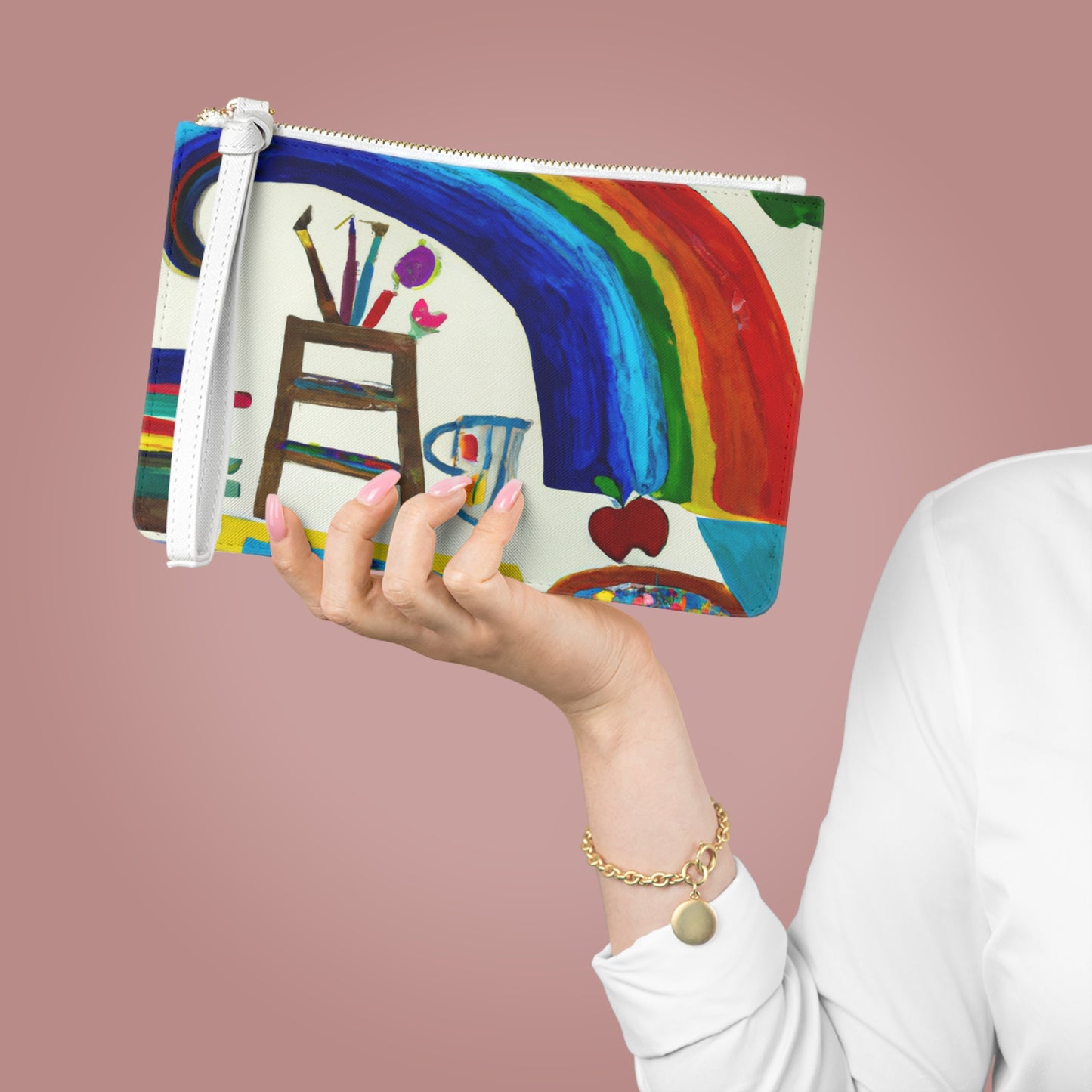 „Ein fantasievoller Regenbogen voller Möglichkeiten“ – Die Alien Clutch Bag