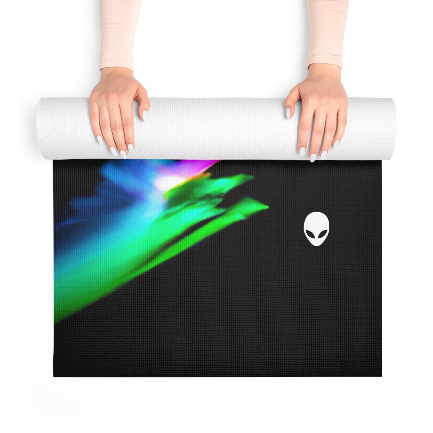 "Illuminated Splendor" - The Alien Yoga Mat