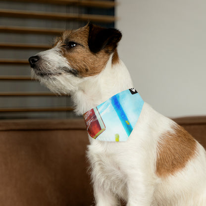 "Explorando mi mundo a través del arte: capturando los recuerdos de los lugares visitados" - The Alien Pet Bandana Collar