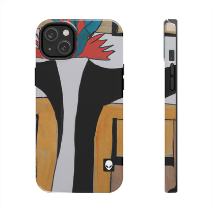 "Explorando el equilibrio y los patrones en el arte abstracto" - The Alien Tough Phone Cases