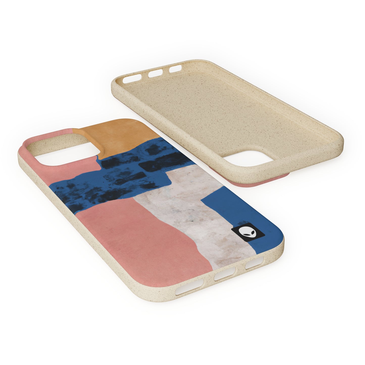 „Zusammenspiel von Licht und Schatten: Eine abstrakte Collage“ – The Alien Eco-Friendly Cases