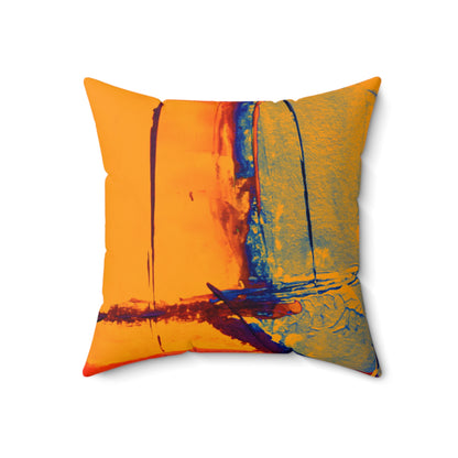 Mosaic Moments - The Alien Spun Polyester Square Pillow