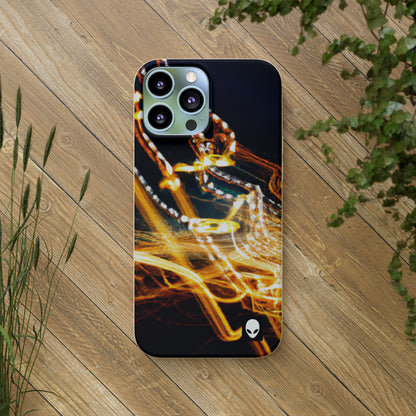 "Chaotic Disruption: An Abstract Exploration" - The Alien Eco-friendly Cases