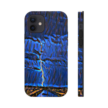 "Divisiones eléctricas en los cielos" - The Alien Tough Phone Cases