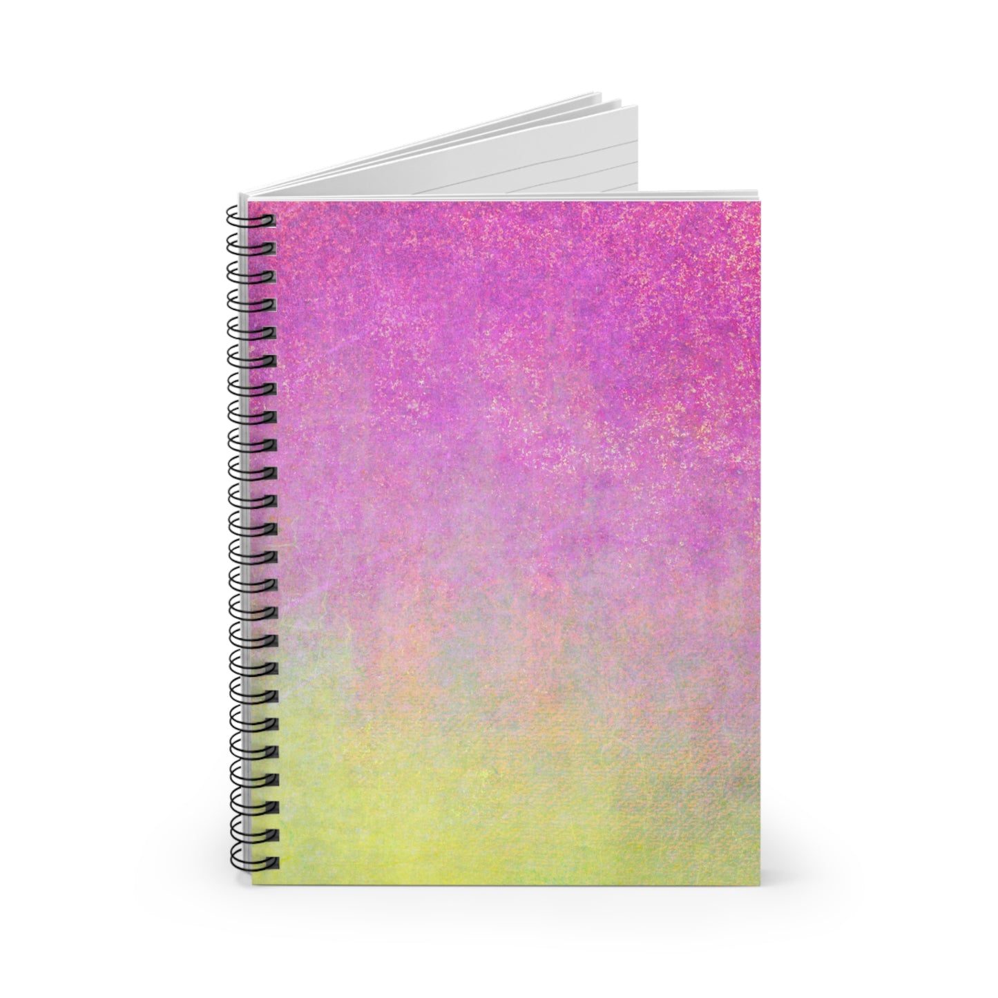 Gilded Graffiti - The Alien Spiral Notebook (Ruled Line)