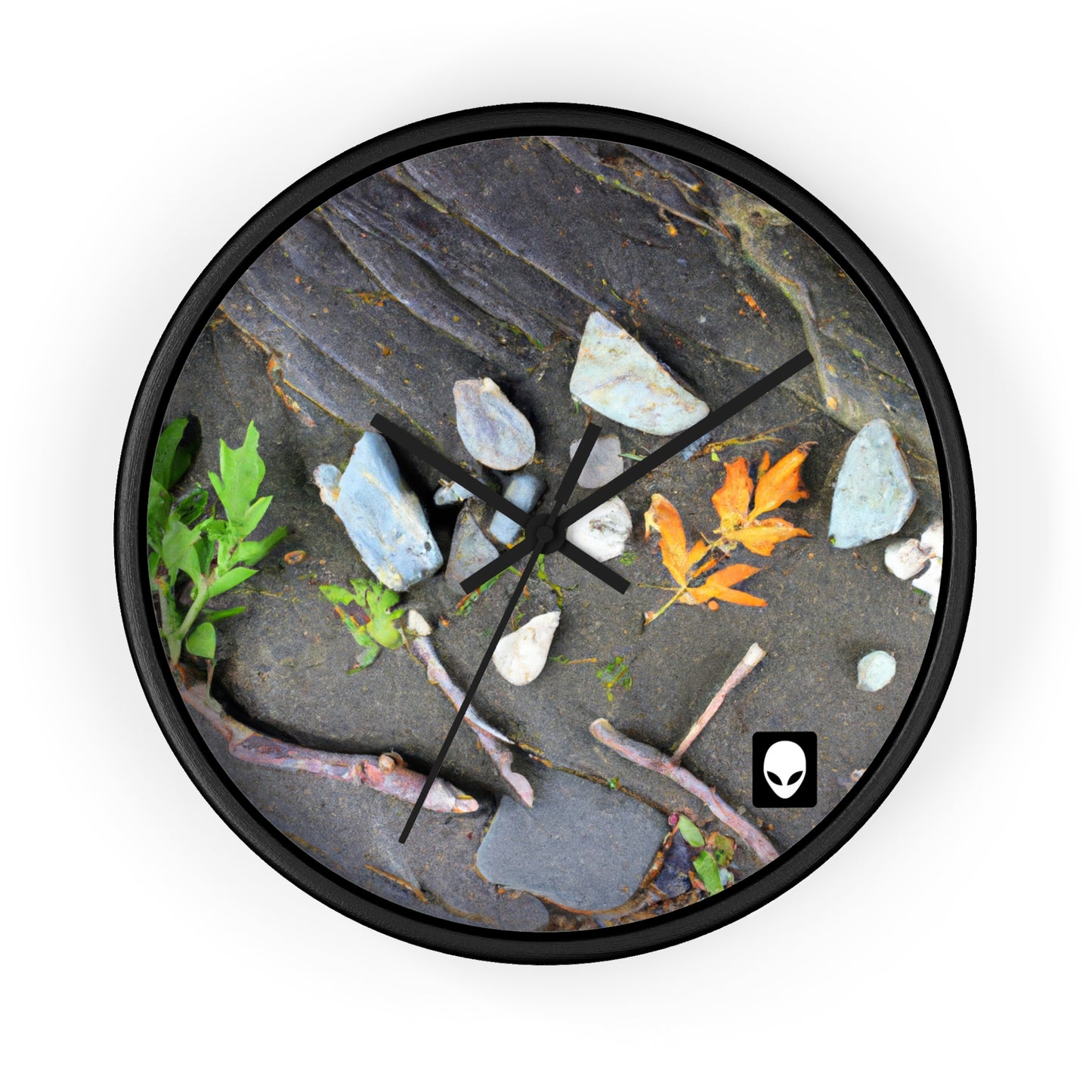 "Elements of Nature: Crafting a Creative Landscape" - The Alien Wall Clock