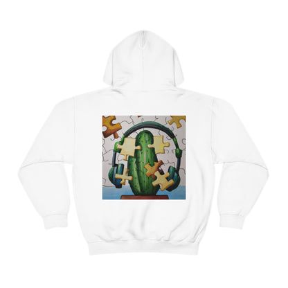 "Cactified Puzzle Time" - La sudadera con capucha unisex alienígena