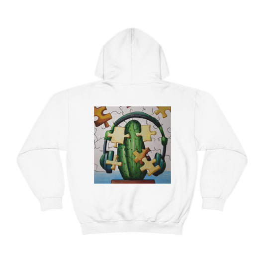 "Cactified Puzzle Time" - The Alien Unisex Hoodie