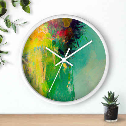 "Un día de verano perezoso: una oda abstracta" - El reloj de pared alienígena