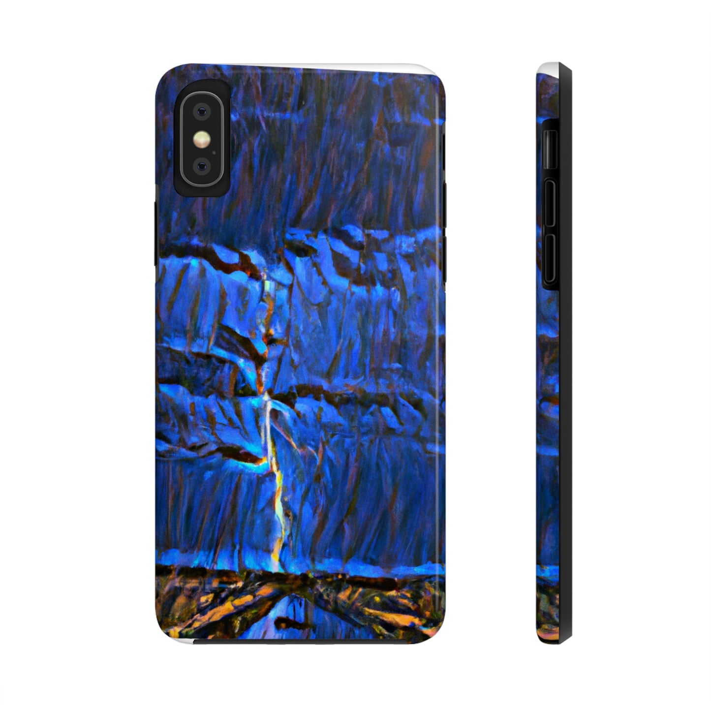 "Divisiones eléctricas en los cielos" - The Alien Tough Phone Cases