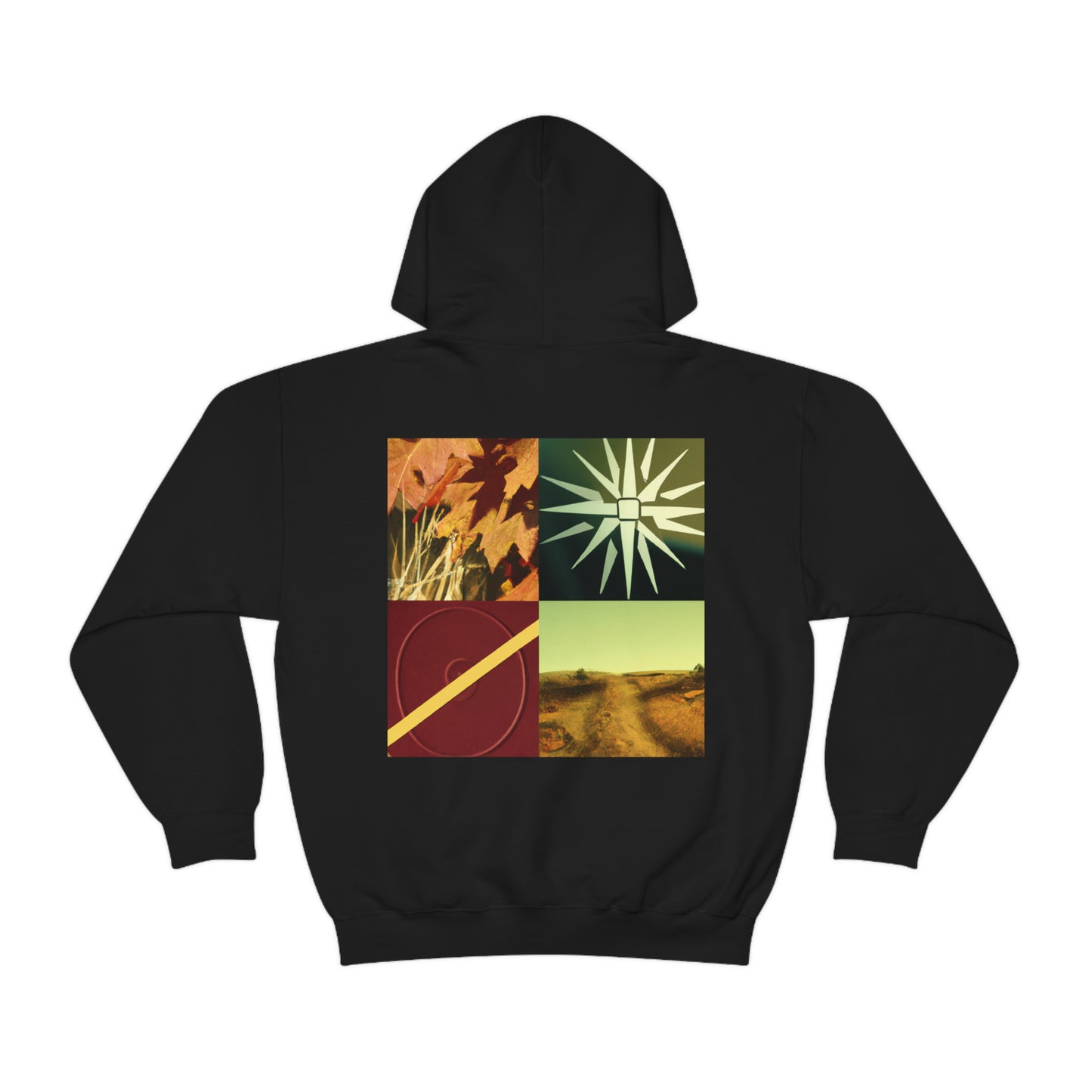 "A Reflection of My Journey: A Collage of Growth and Transformation" - The Alien Unisex Hoodie