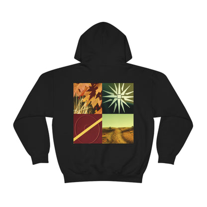 "A Reflection of My Journey: A Collage of Growth and Transformation" - The Alien Unisex Hoodie