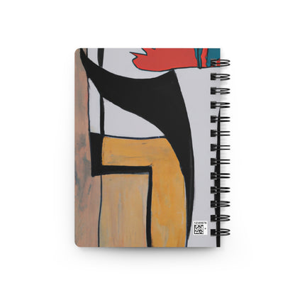 "Exploring Balance and Pattern in Abstract Art" - The Alien Spiral Bound Journal