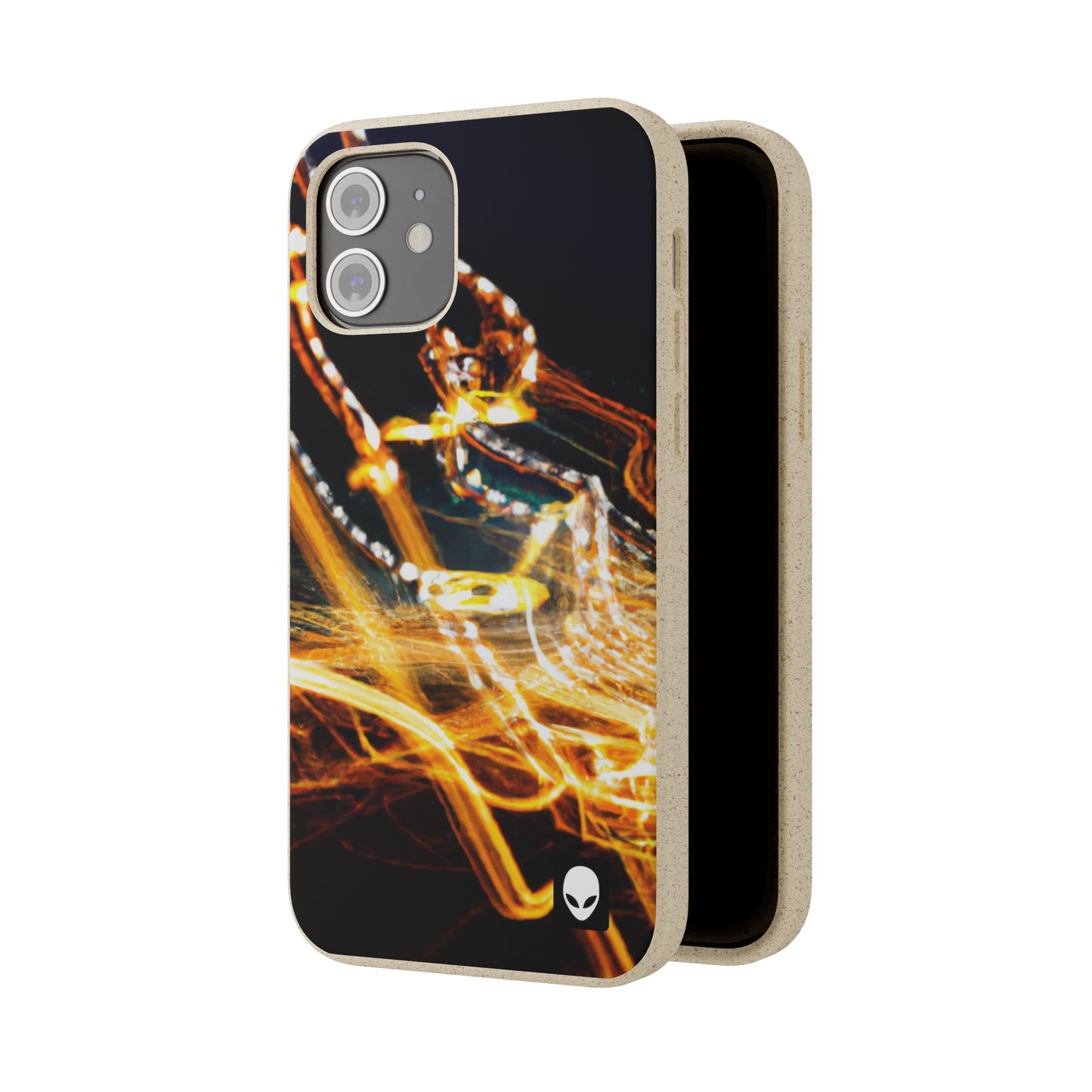 "Chaotic Disruption: An Abstract Exploration" - The Alien Eco-friendly Cases