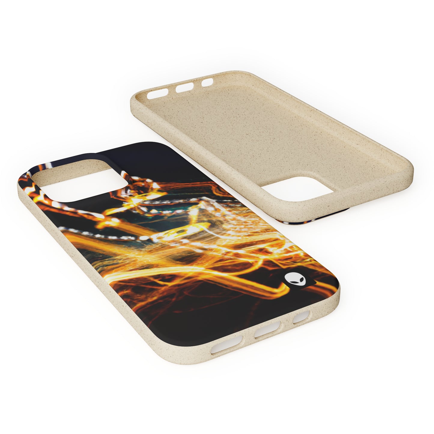 "Chaotic Disruption: An Abstract Exploration" - The Alien Eco-friendly Cases