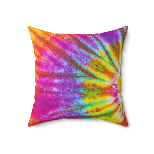 Sketchbook Stories - The Alien Spun Polyester Square Pillow