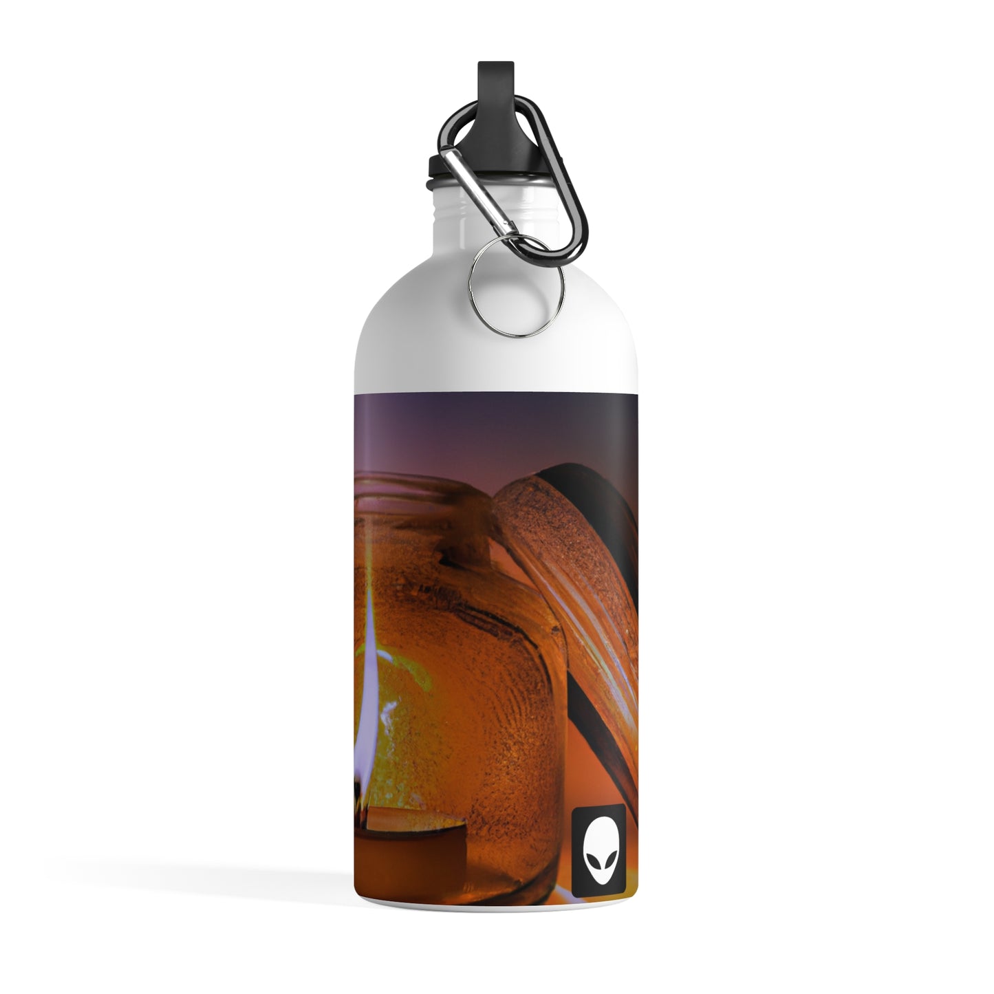 "Lights Illuminating: A Creative Exploration of the Power of Light" - The Alien Stainless Steel Water Bottle