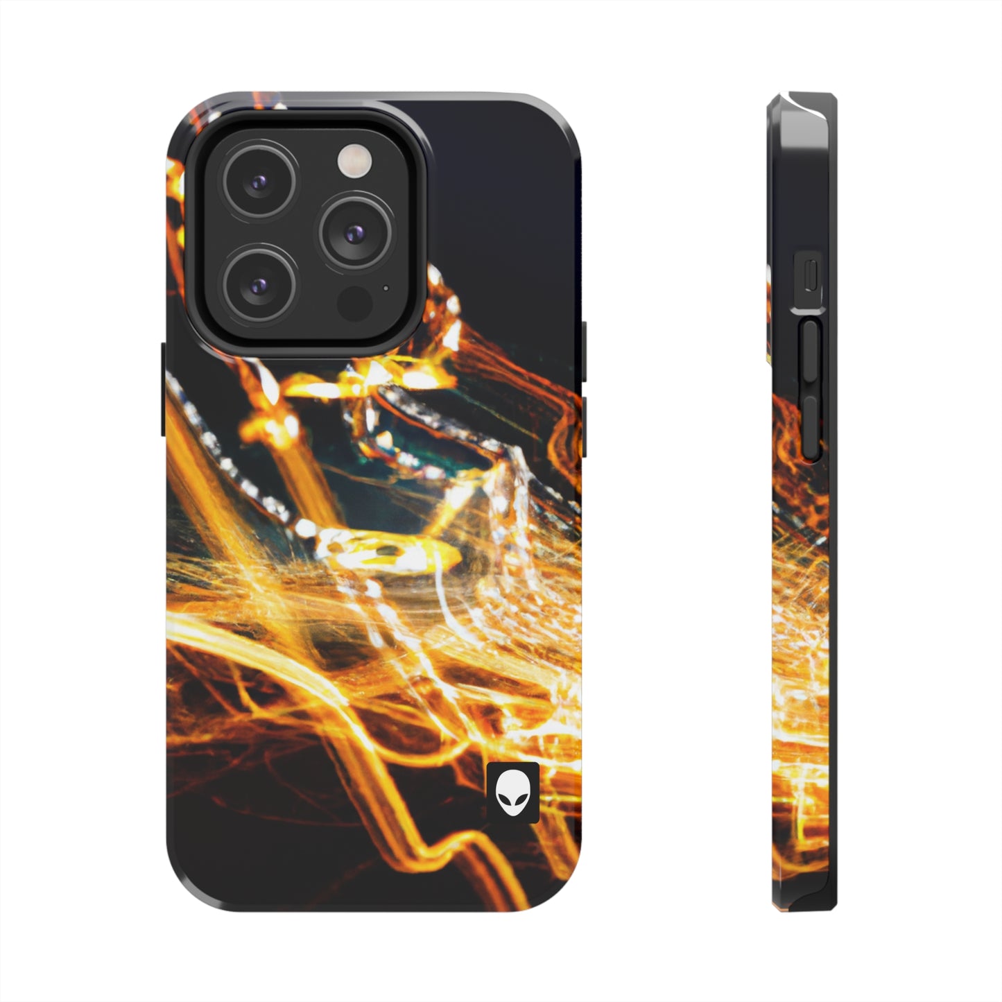 "Chaotic Disruption: An Abstract Exploration" - The Alien Tough Phone Cases