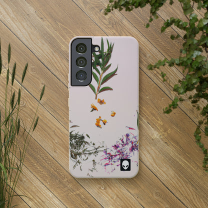 "Exploring Nature's Palette: An Experiment in Abstract Art" - The Alien Eco-friendly Cases