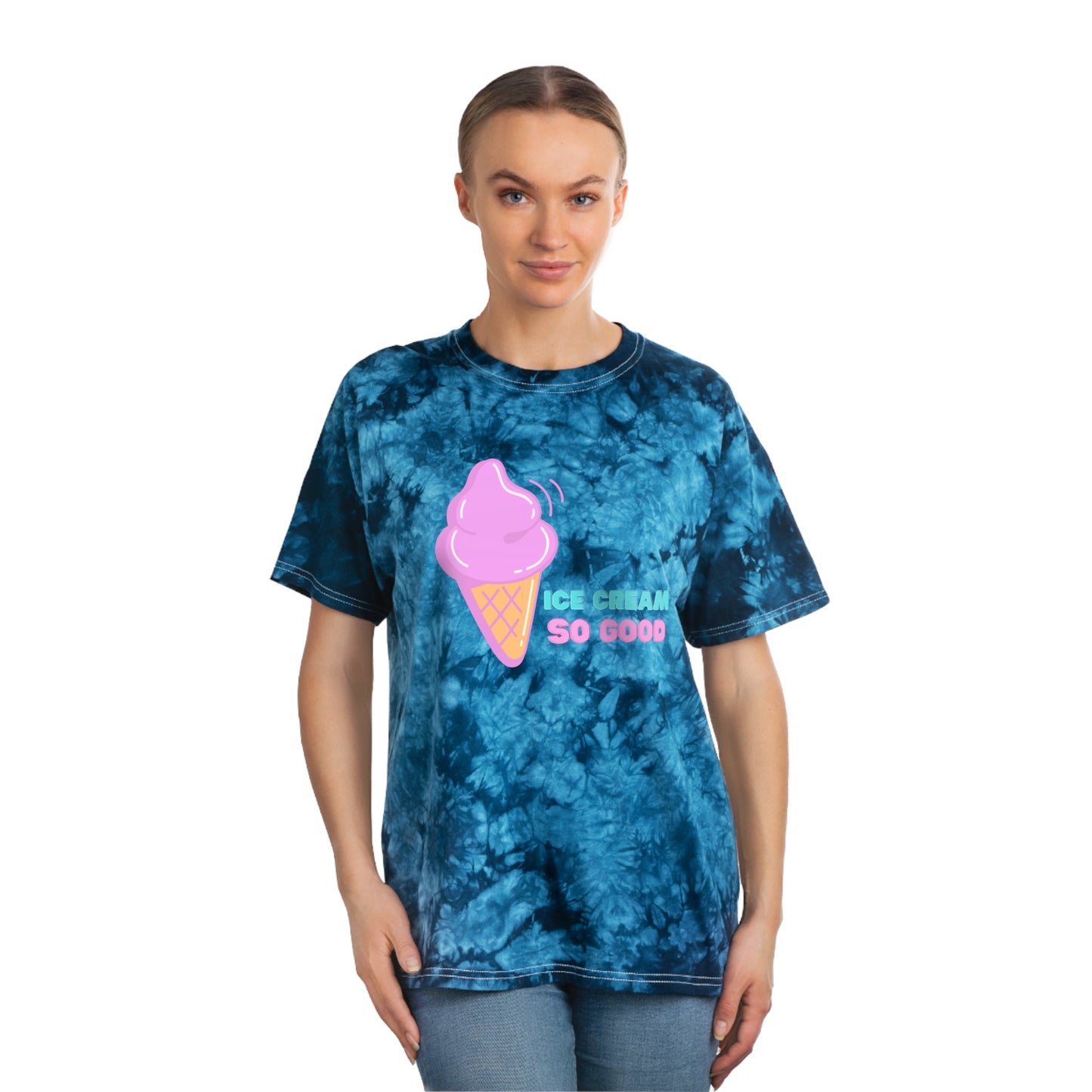 Eis so gut! - The Alien Tie-Dye T-Shirt, Kristall