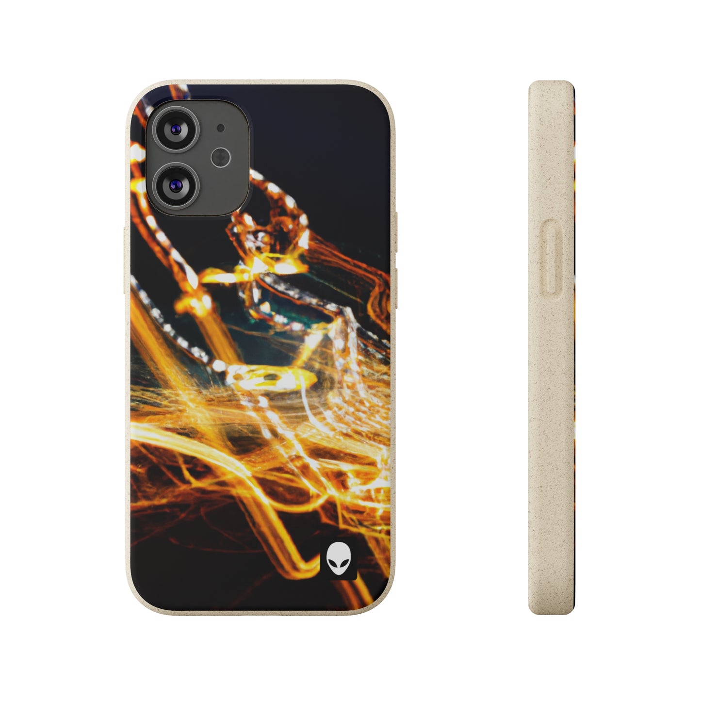 "Chaotic Disruption: An Abstract Exploration" - The Alien Eco-friendly Cases