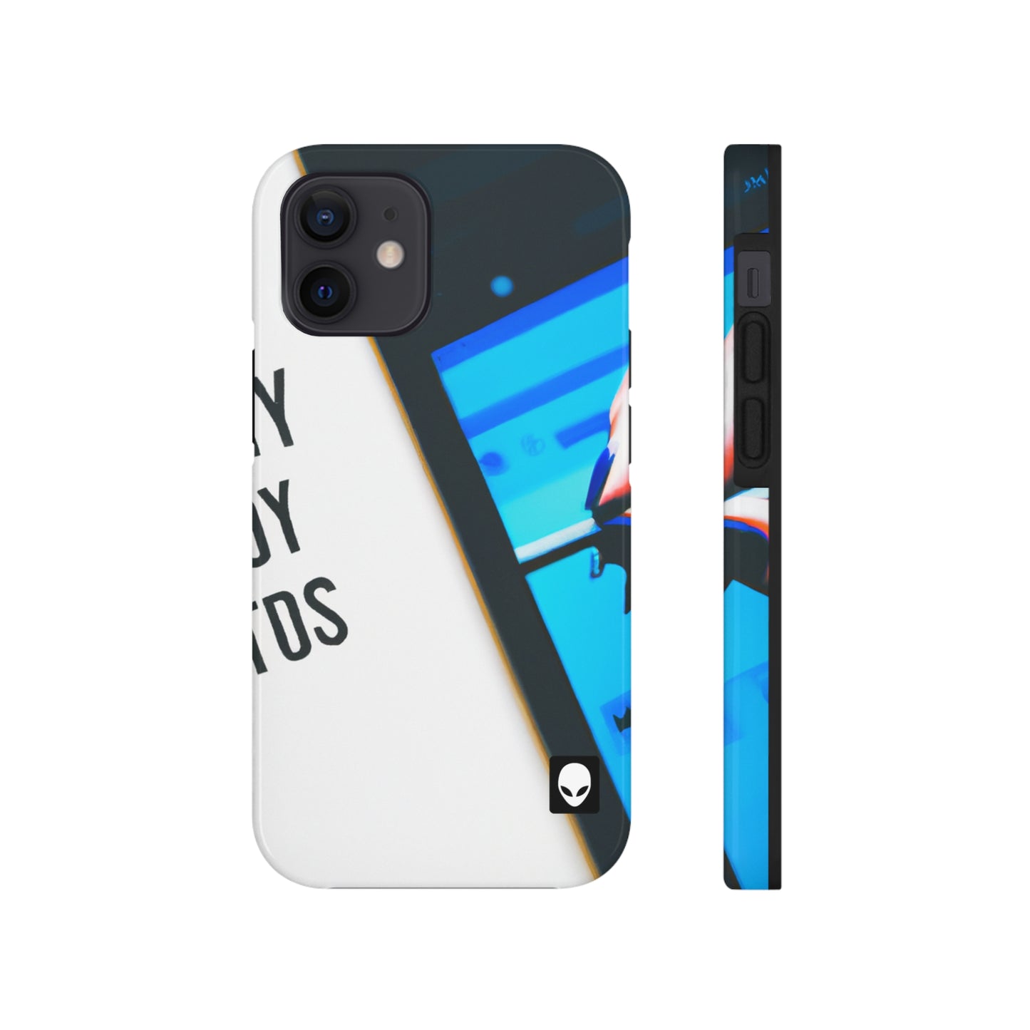 "Interacting with the World Anew: A Mixed-Media Exploration of Technology's Effects" - The Alien Tough Phone Cases