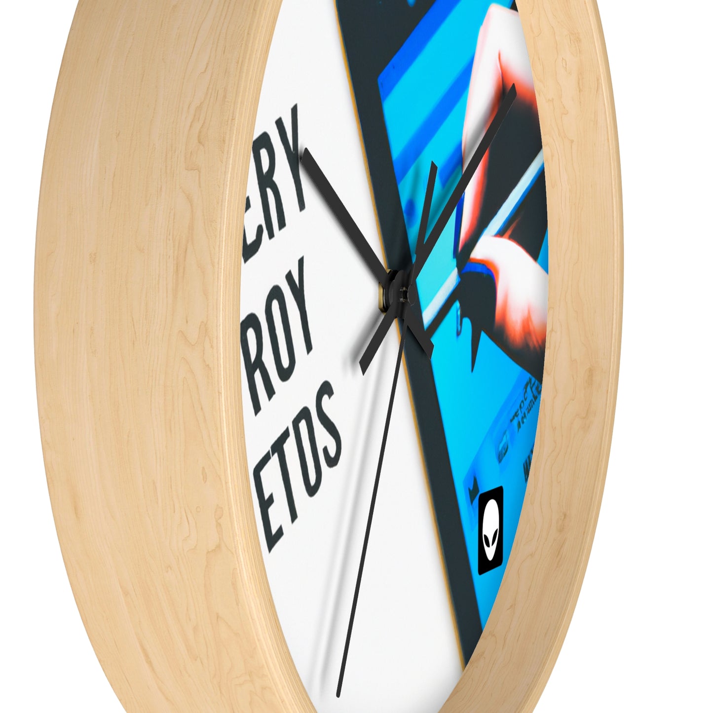 "Interacting with the World Anew: A Mixed-Media Exploration of Technology's Effects" - The Alien Wall Clock