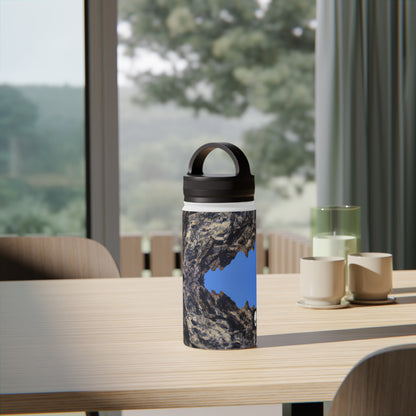 Nature in Splendor: Combining Photography with Digital Artistry - The Alien Stainless Steel Water Bottle, Handle Lid