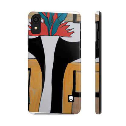 "Exploring Balance and Pattern in Abstract Art" - The Alien Tough Phone Cases