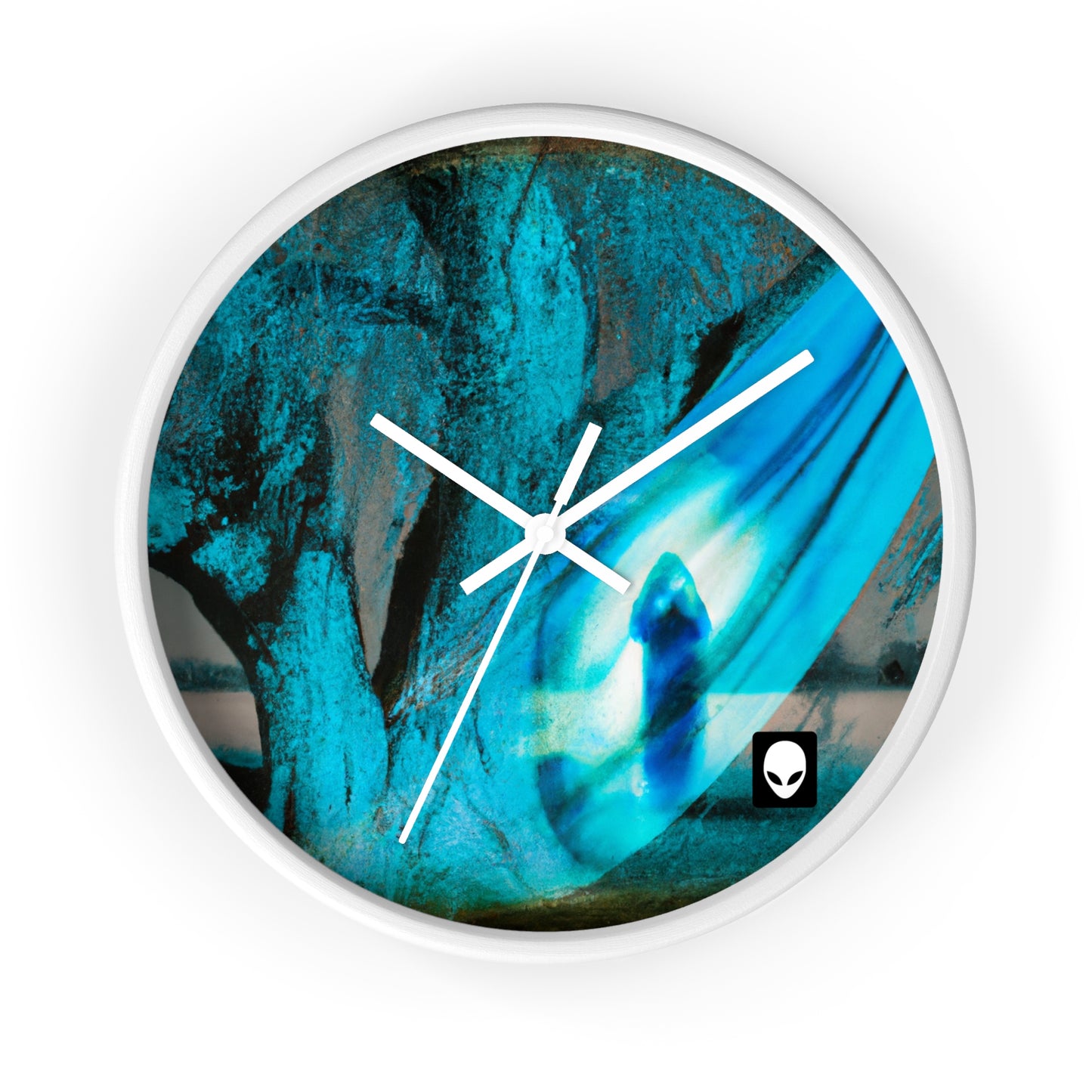 "Dreamscape: Exploring the Inner Realm" - The Alien Wall Clock