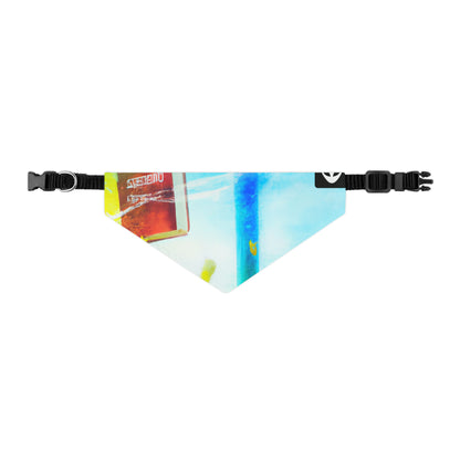 "Explorando mi mundo a través del arte: capturando los recuerdos de los lugares visitados" - The Alien Pet Bandana Collar