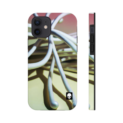 "Abstract Artistry: Constructing Emotion from Common Objects" - The Alien Tough Phone Cases