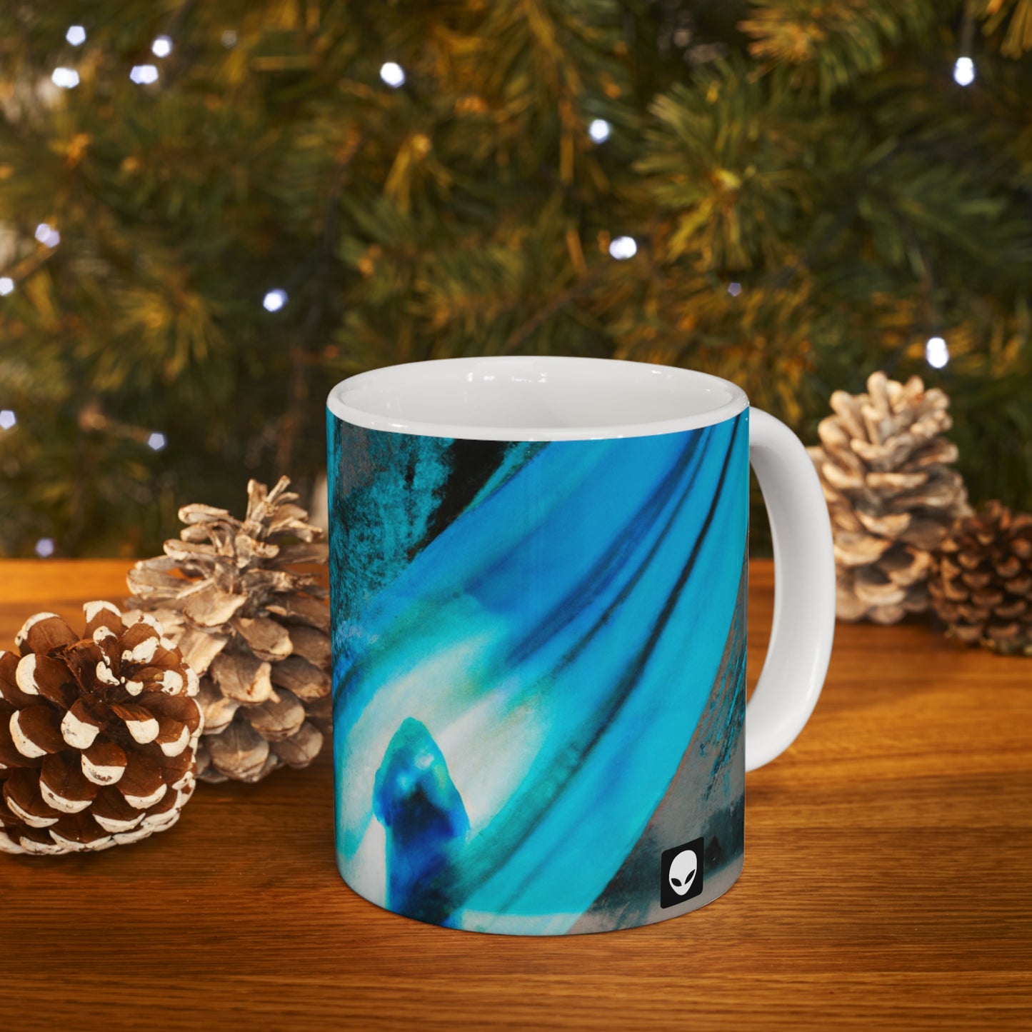 "Dreamscape: Exploring the Inner Realm" - The Alien Ceramic Mug 11 oz