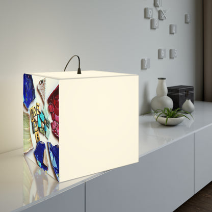 "A Mosaic of Resilience: A Creative Exploration of Strength and Endurance" - The Alien Light Cube Lamp