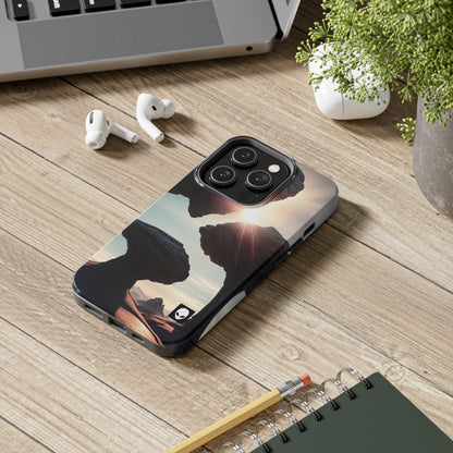 "Alien Landscape Odyssey" - The Alien Tough Phone Cases