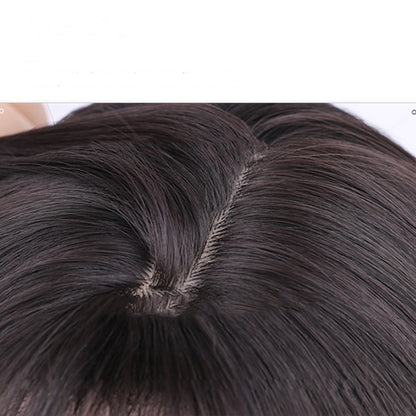 Peluca Recta Mujer Pelo Medio Natural Tocado Completo