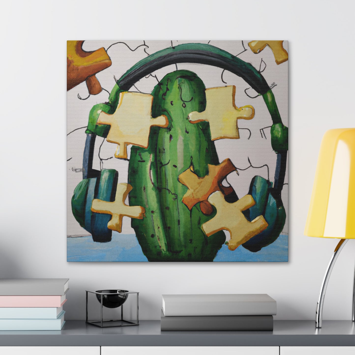 „Cactified Puzzle Time“ – The Alien Canva