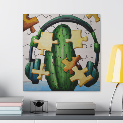 "Cactified Puzzle Time" - The Alien Canva