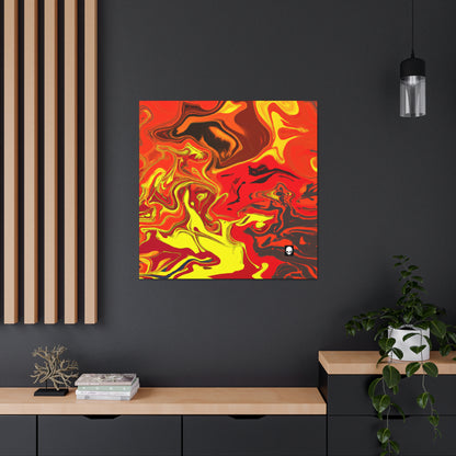 "Abstract Energy in Motion" - The Alien Canva