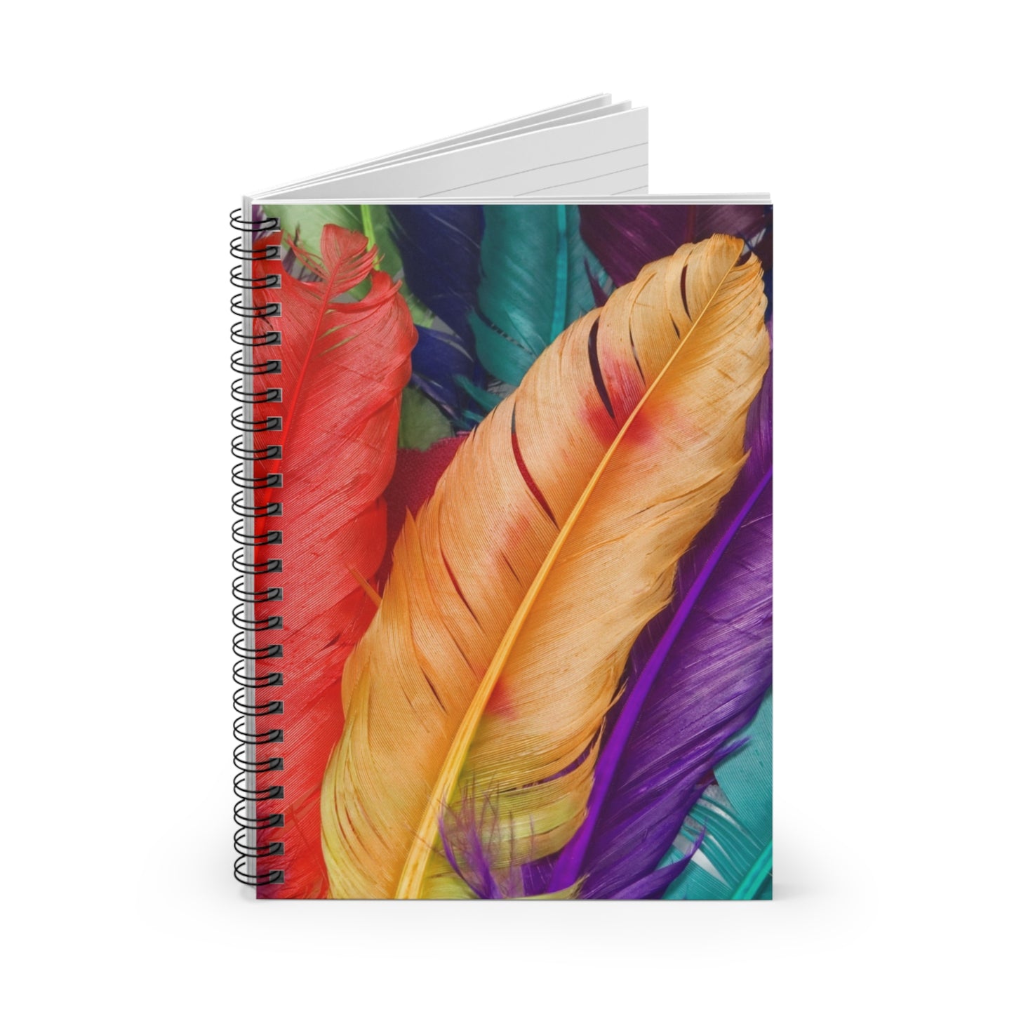 Patrones de prisma: el cuaderno de espiral alienígena (línea reglada)