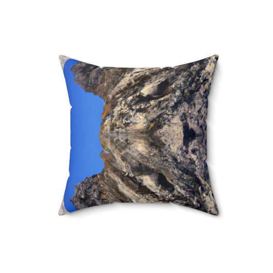 Nature in Splendor: Combining Photography with Digital Artistry - The Alien Square Pillow