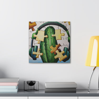 "Cactified Puzzle Time" - The Alien Canva