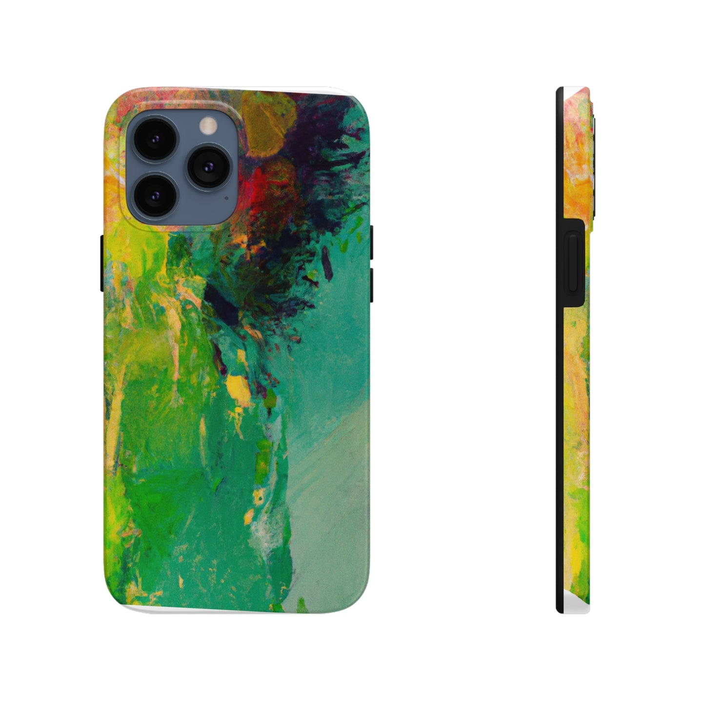 "Un día de verano perezoso: una oda abstracta" - The Alien Tough Phone Cases