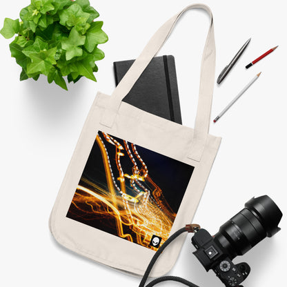 "Chaotic Disruption: An Abstract Exploration" - The Alien Eco-friendly Tote Bag