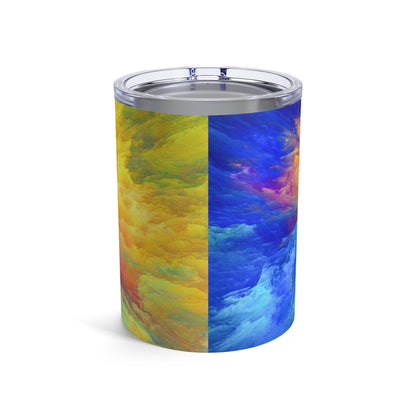 Vibrant Tangles - The Alien Tumbler 10oz