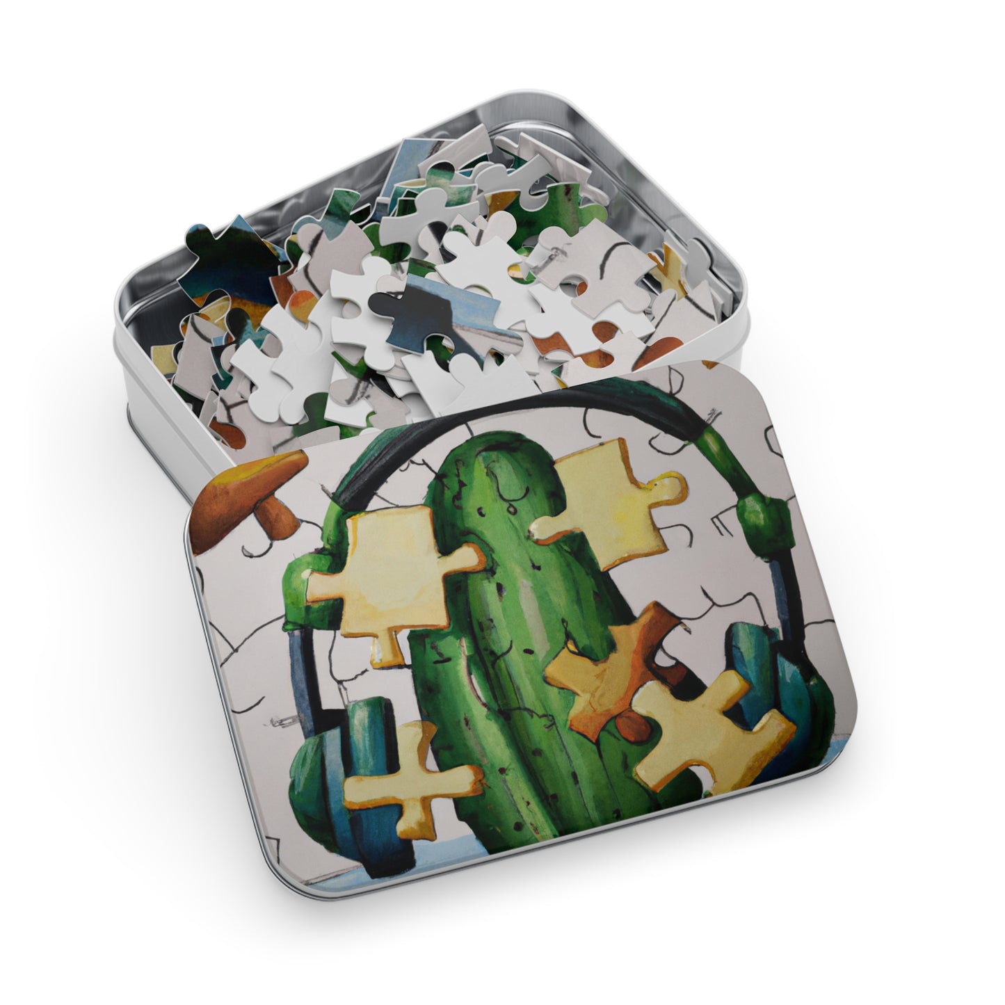 "Cactified Puzzle Time" - The Alien Jigsaw Puzzle