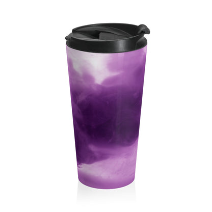 Pruple Smoke - The Alien Stainless Steel Travel Mug