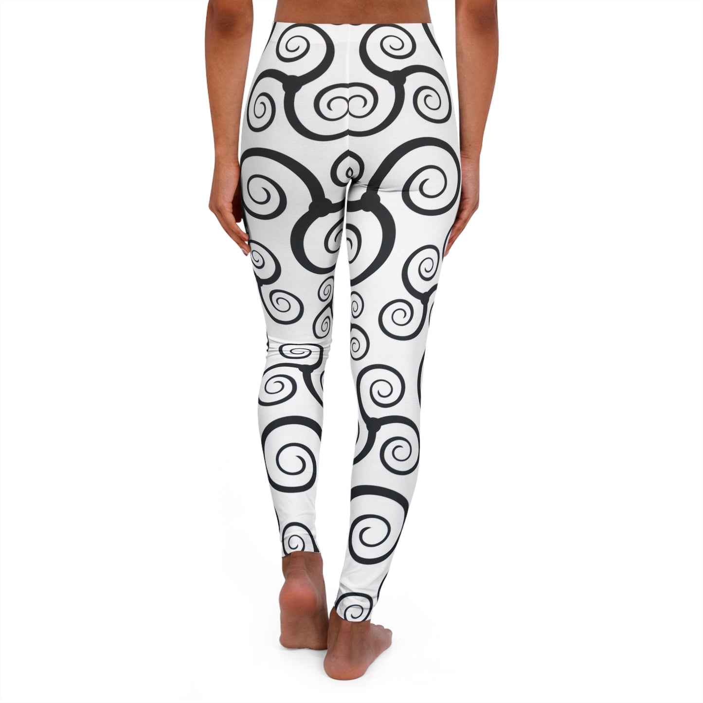 Visionäre Lebendigkeit - Die Alien-Elasthan-Leggings für Damen