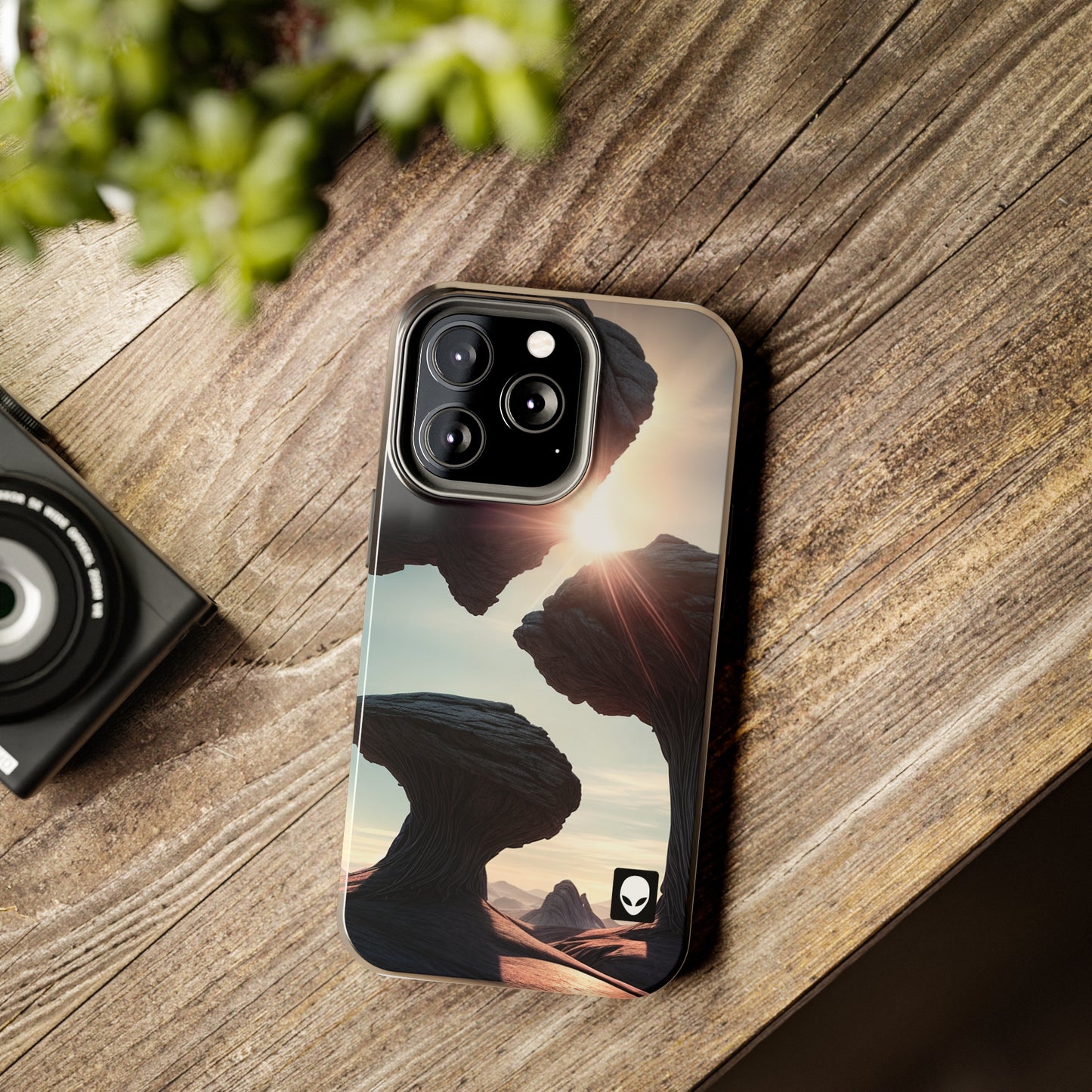 "Alien Landscape Odyssey" - The Alien Tough Phone Cases